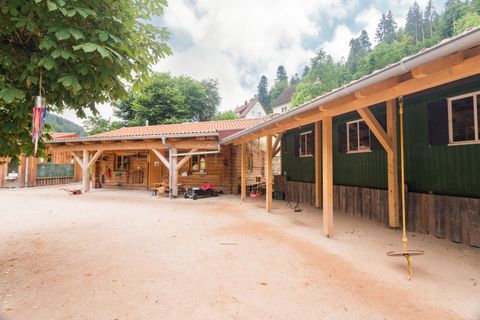 Spielen, Toben und entdecken inmitten herrlicher Schwarzwaldnatur - Naturkindergarten Calmbach