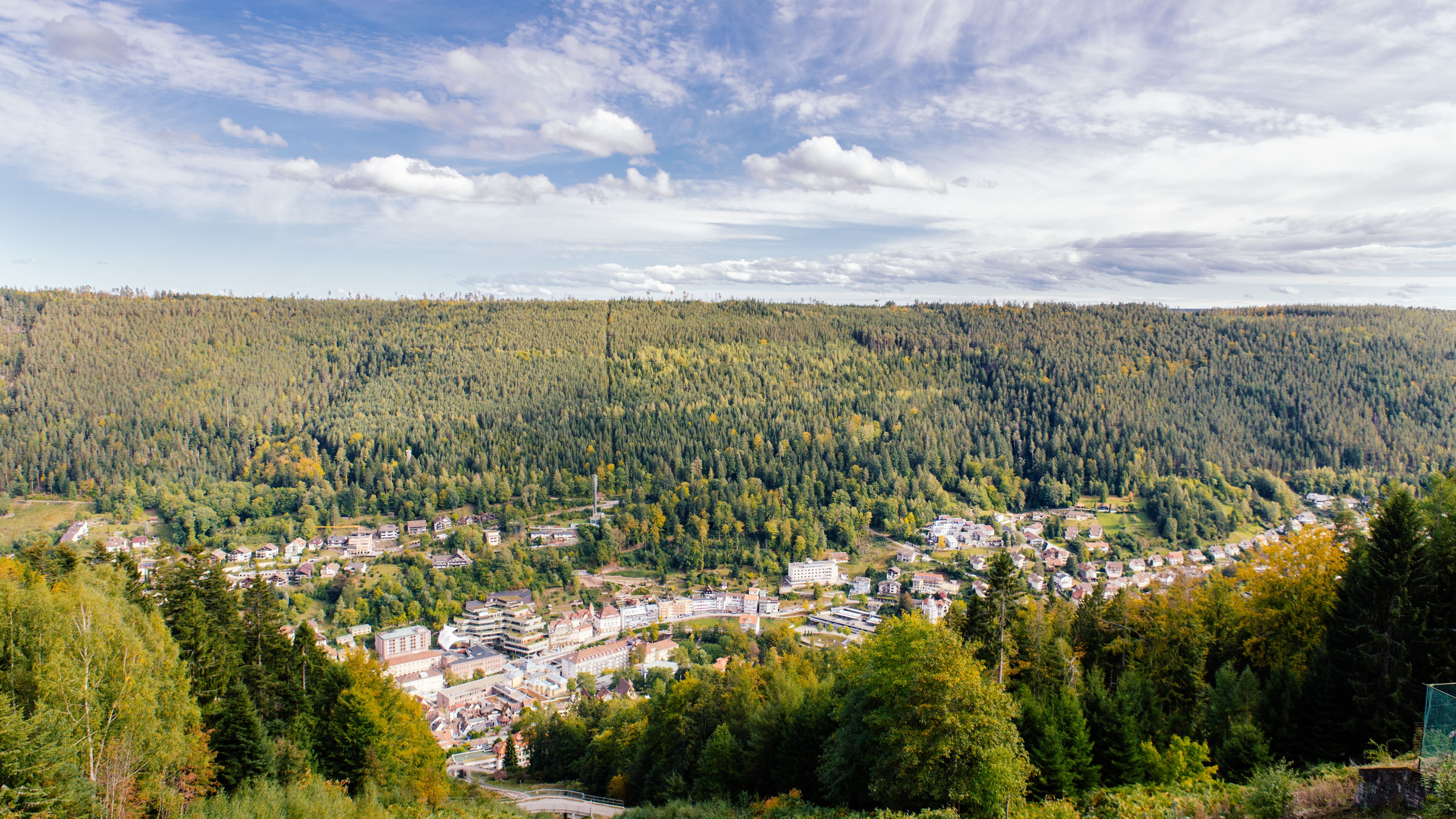 Ausblick auf Bad Wildbad