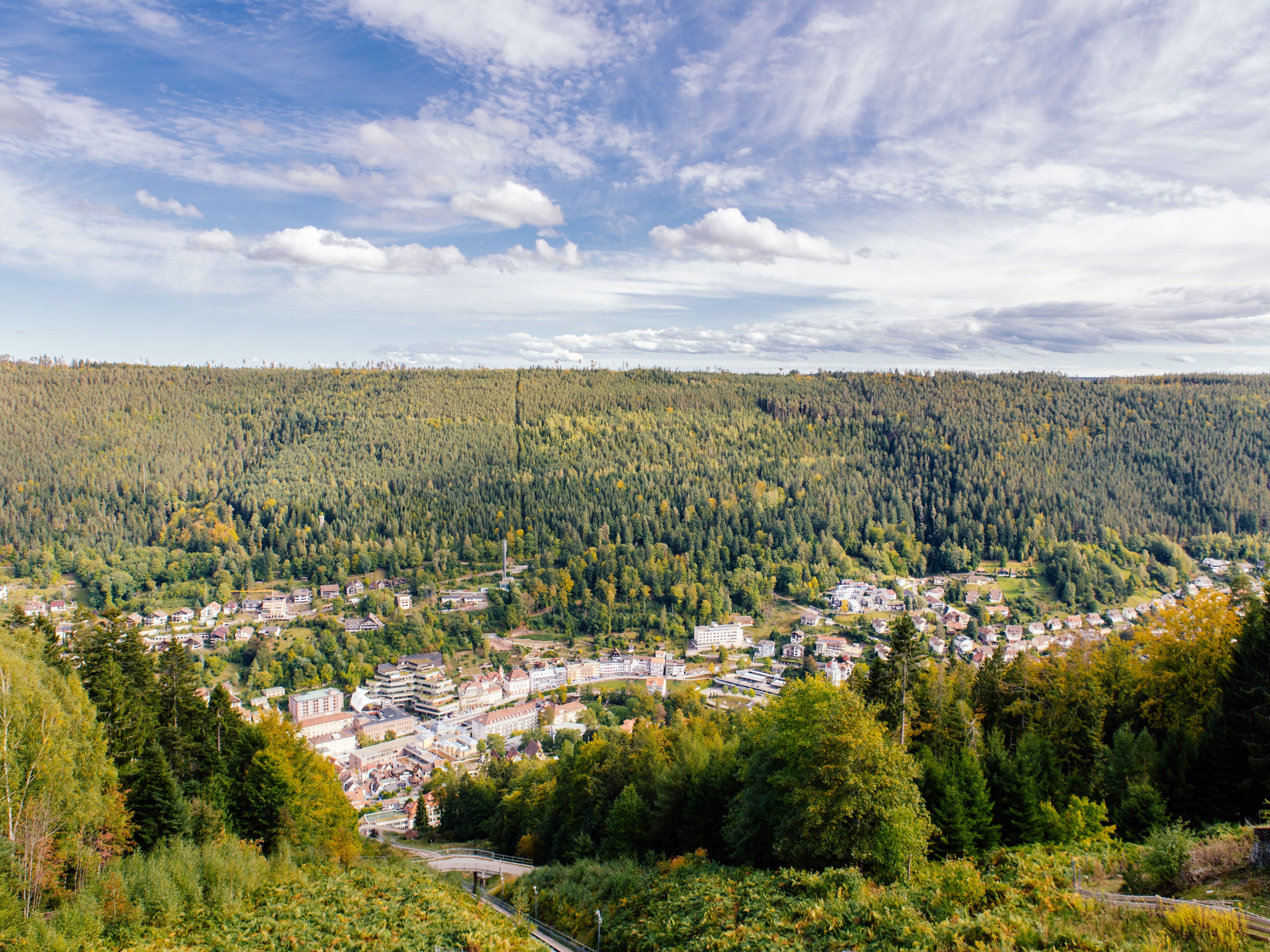 Blick auf Bad Wildbad