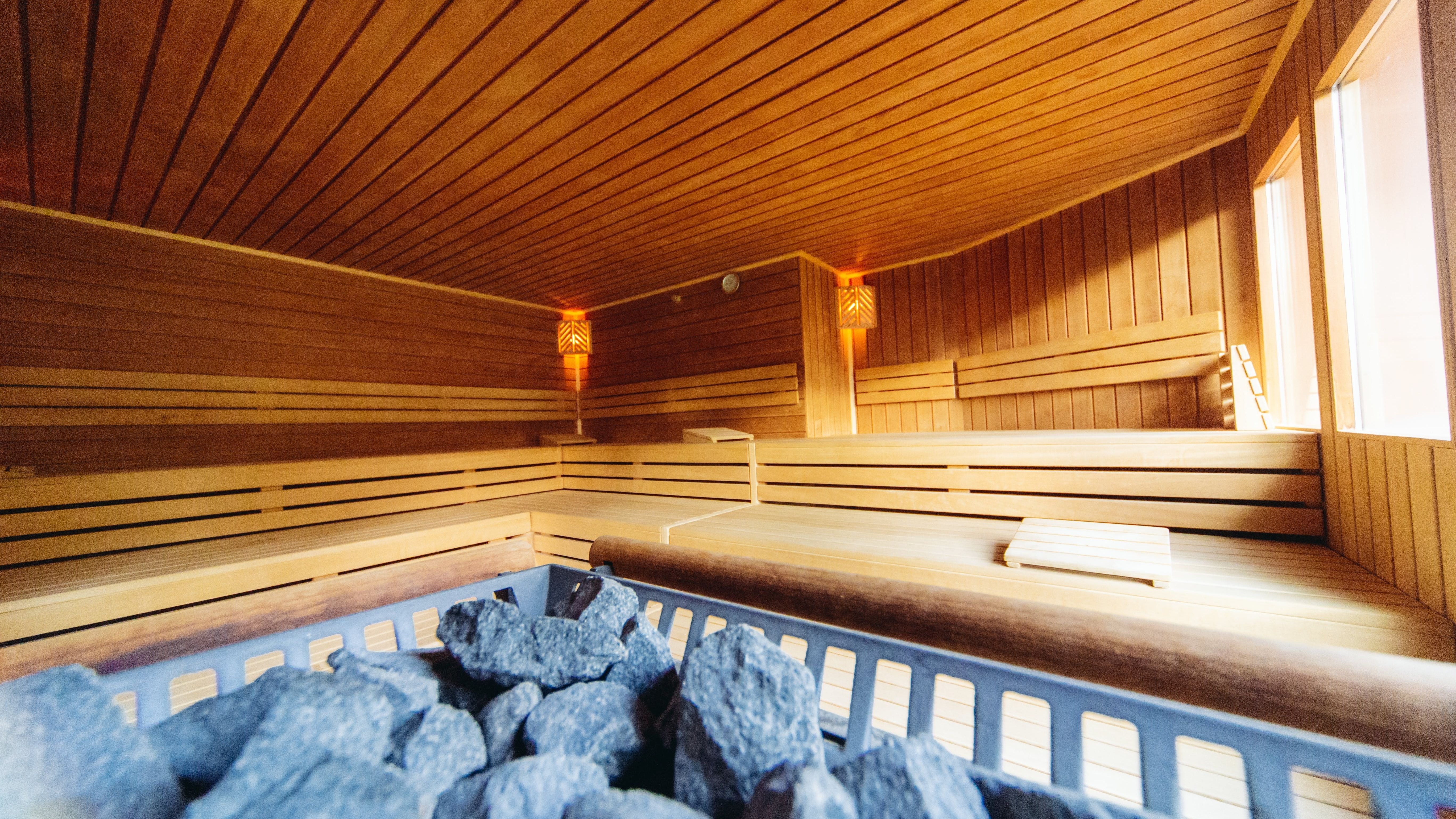 Sauna area