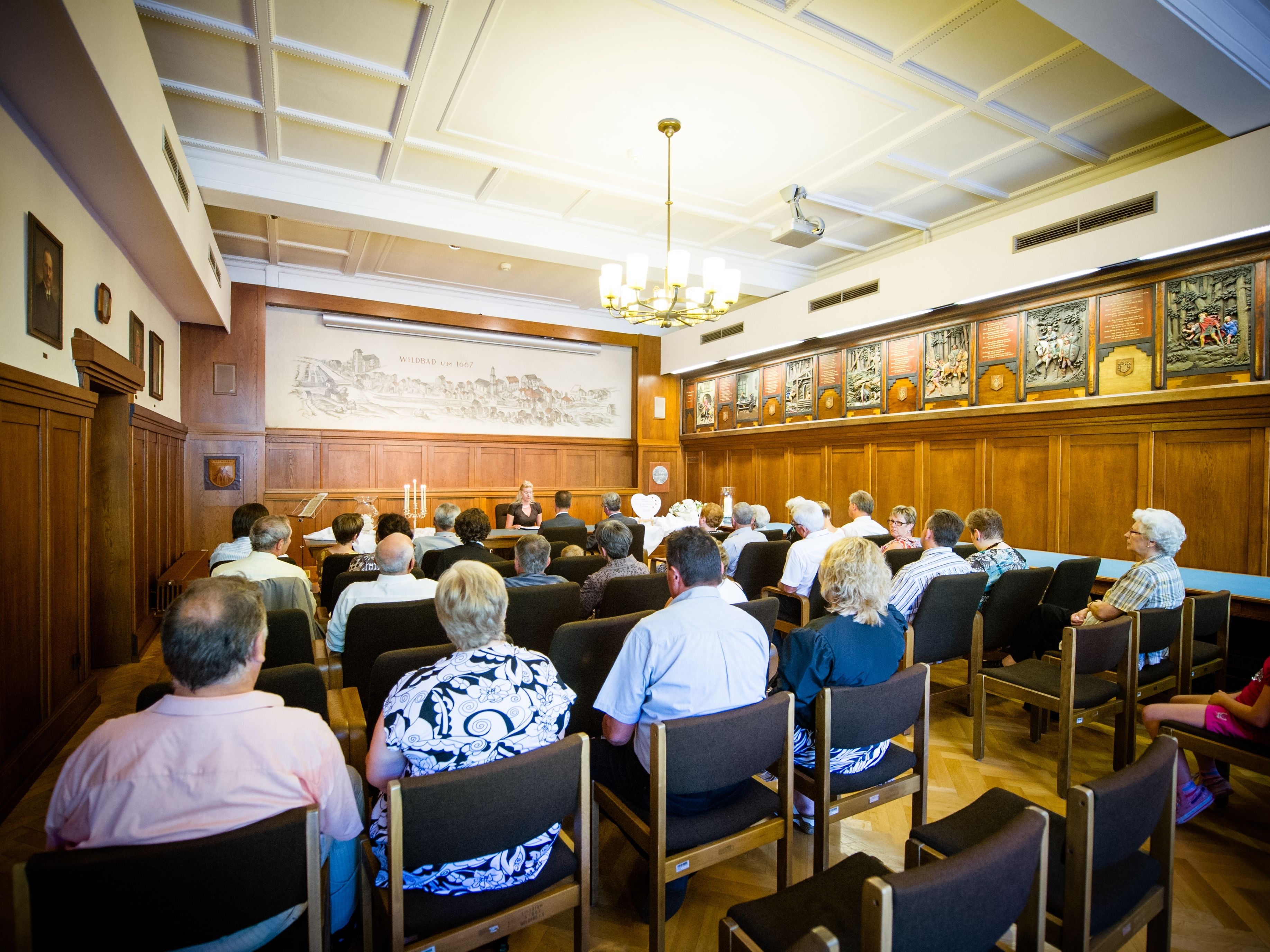 Sitzungsaal Rathaus Bad Wildbad