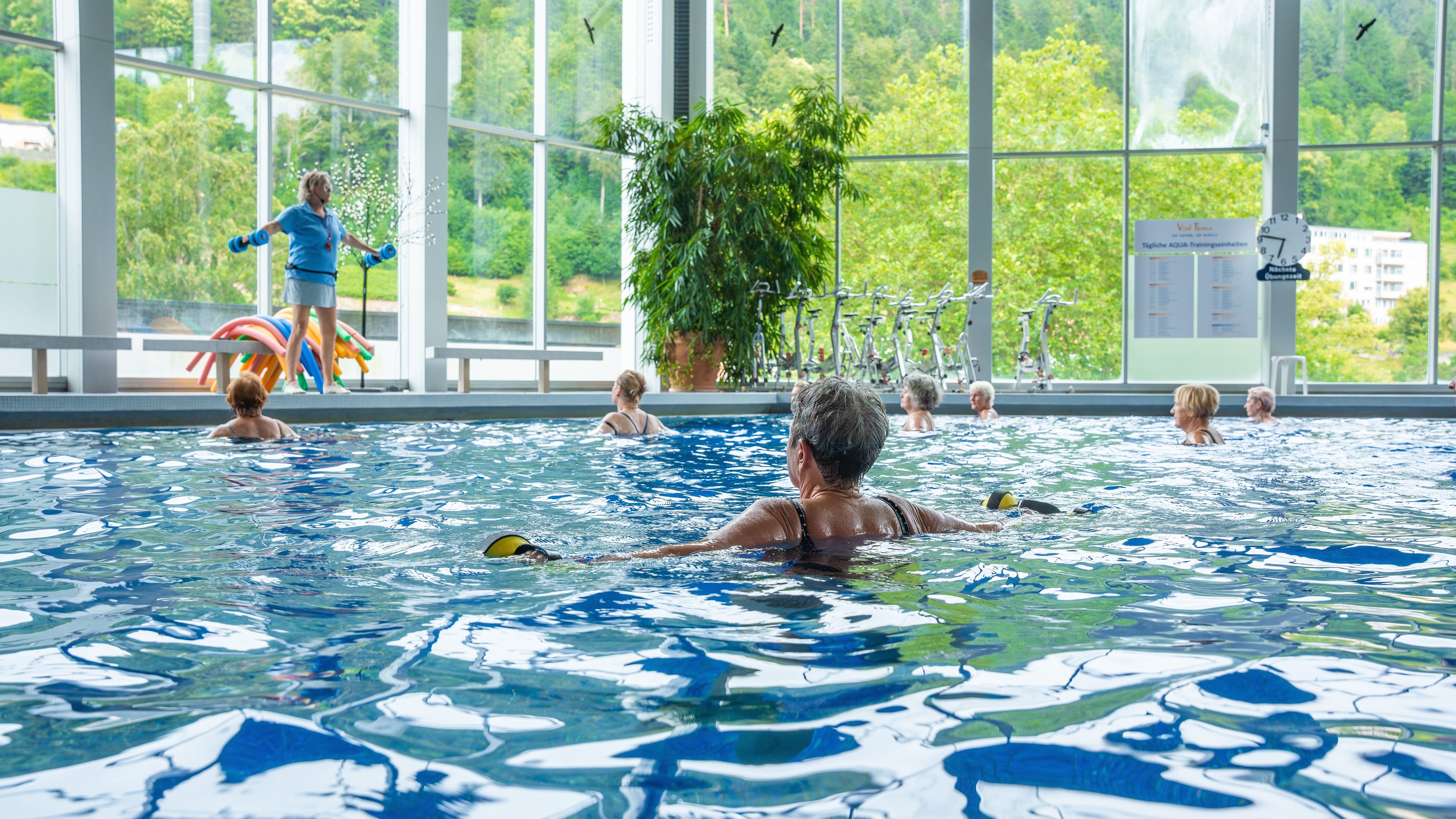 Aquafit at the Vital Therme