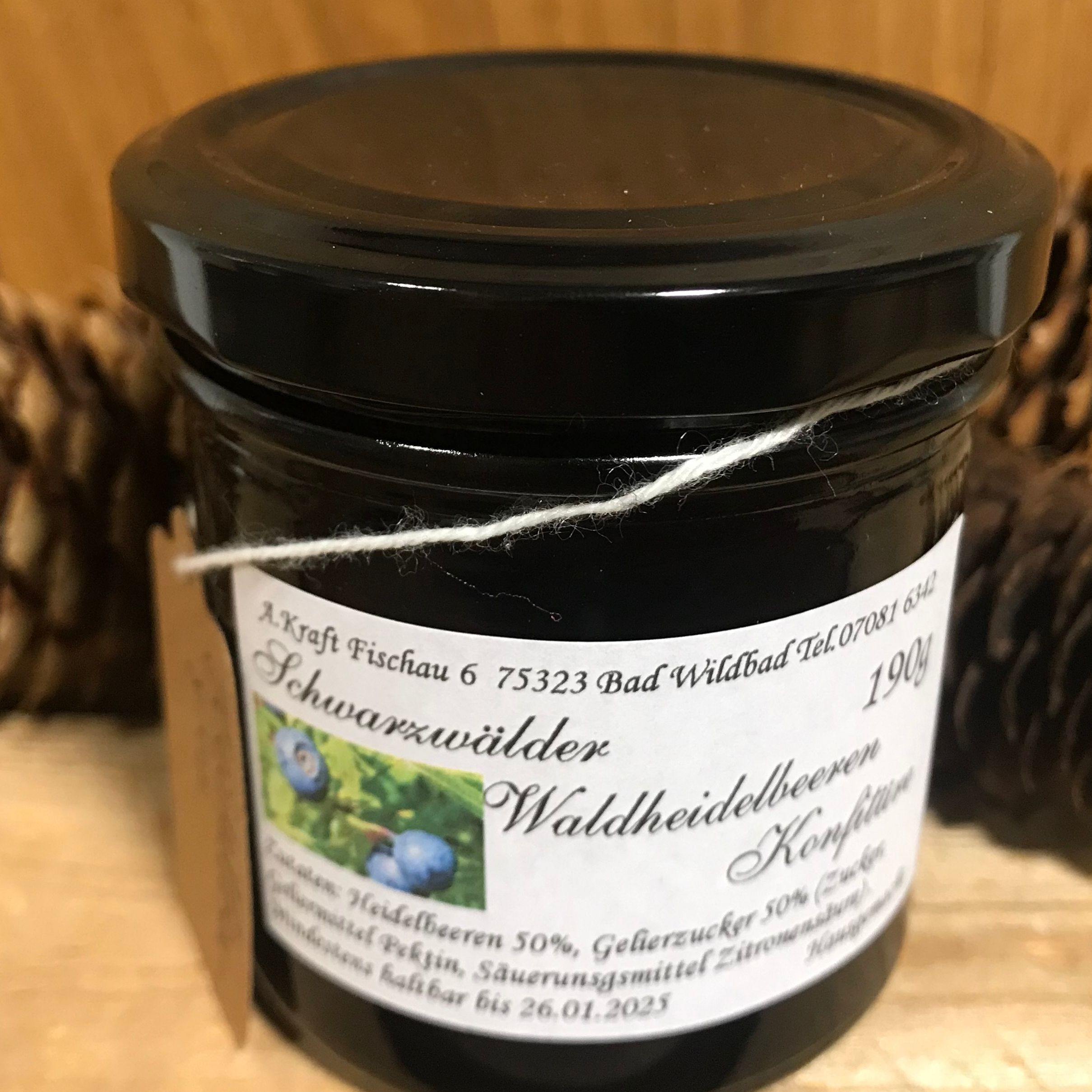 Heidelbeerkonfitüre